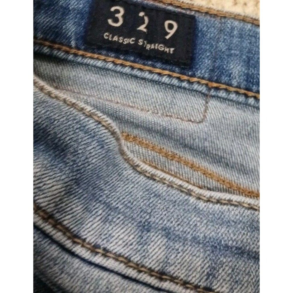Lucky Brand 329 Straight Jeans Men 38x31 Light Wash Vintage Fit Denim - Picture 9 of 9